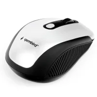 Мышь Gembird MUSW-420-4 (черный/серебристый) фото 3